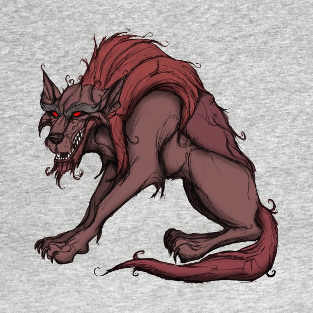 Werewolf by Wickedcartoons